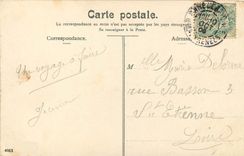 CPA Biarritz Grosse Vague au Rocher de la Vierge 