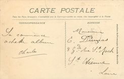 CPA Marseille Entree de Vieux Port Bateaux