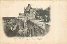 CPA Chateau d'Amboise La Grosse Tour 