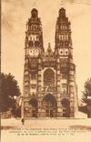 CPA Tours La Ctahedrale Saint Gatien 