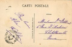 CPA Tours I et L Jardin des Prebendes 