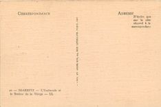 CPA Biarritz l'Esplanade et le Rocher de la vierge 