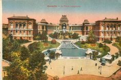 CPA Marseille Le Palais Longchamp 