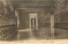 CPA Pau Le Chateau Henri IV La Grande Salle 