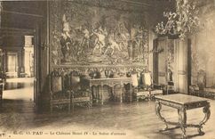 CPA Pau Le Chateau Henri IV Le Salon d'Attente 