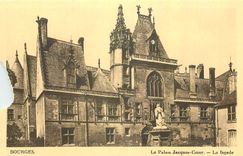 CPA Bourges Le Plais Jacques Coeur La facade 