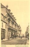 CPA Bourges Perspective de la rue Moyenne 