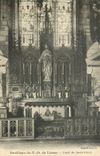 CPA Basilique de N D de Liesse Autel du Sacre Coeur 