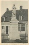CPA Notre Dame de Liesse Aisne La Statue de Jeanne d'Arc 
