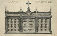 CPA Basilique de N D de Liese Ex voto de la Compagnie d Jesus Province 