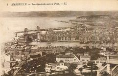 CPA Marseille Vue generale vers le Port 