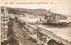 CPA Nice La Pormenade des Anglais et la Jetee Pormenade 