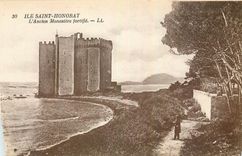 CPA Ile Saint Honorat l'Ancien Monastere 