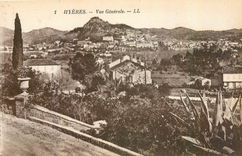 CPA Hyeres Vue Generelae 