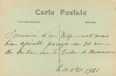 CPA Cote d'Azur Le Littoral de Monaco a Vintilime et les Alpes 