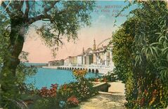 CPA Menton La Vieille Ville 