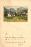 CPA Hameau montagnes