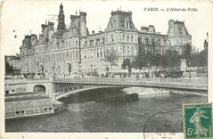 CPA Paris L'Hotel de Ville 