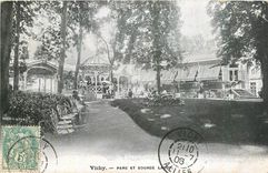 CPA Vichy Parc etSource Lardy 