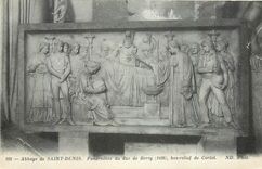 CPA Abbaye de Saint Denis Fuinerailles du duc de Berry 