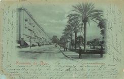 CPA Souvenir de Nice Avenue 