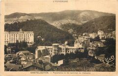 CPA l'Auvergne Chatelguyon Panorama vu du sommat du Calvaire 