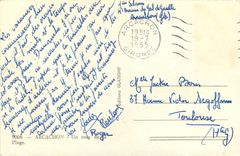 CPA Arcachon Un coin de la Plage 