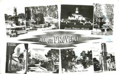 CPA Au cite du Roy Rene Aix en Provence Bouches du Rhone Souvenir 