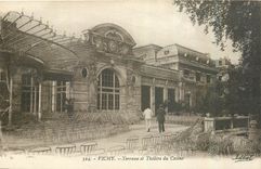 CPA Vichy Terrasse et Theatre du Casino 