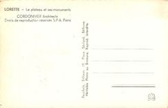 CPA Lorette Le Plateau et ses monumentts 