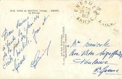 CPM Vallee de Seintein Ariege Bonac Le Barrage 