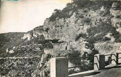 CPA St Antonin Noble Val T et G Les lacets sur la route touristique 