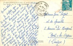 CPA St Antonin Noble Val T et G Les lacets sur la route touristique 