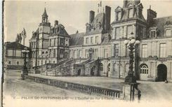 CPA Palais de Fontainebleau l'Escalier du Fer a Cheval 