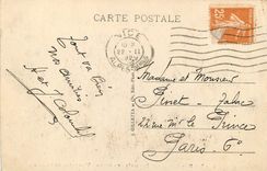 CPA Nice Vue generale Baie des Anes Vue prise du Chateau 