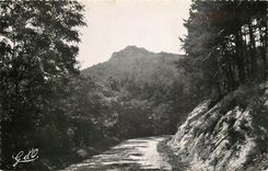 CPA l'Auvergne Chatel Guyon Vallee des Prades le Roc Errant 