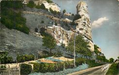 CPA Elbeuf S Mme Les Rochers d'Orival 