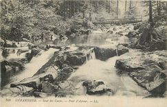 CPA Gerardmer Saut des Cuves Pont d'Amour 