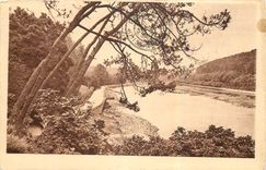 CPA Morlaix La Riviere au Tournant de la Maison de Paille 