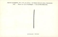 CPA Toute la France Route du Col d'Aubisque Aux Cretes Blanches 