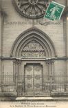 CPA Principale porte d'entree de la Basilique de Notre Dame de la Delivrande 
