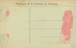 CPA Strasbourg Cathedrale Vue prise de la plate forme 