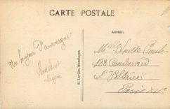 CPA Vallee de la Sioule Le Chateau de Chouvigny Route de Chateauneuf les Bains a Ebreull et Gannat 