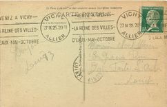 CPA Vichy Facade du Casino 