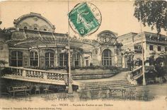 CPA Vichy Facade du Casino et son Theatre 