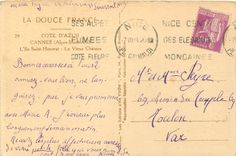 CPA La Douce France Cote d'Azur Cannes Alpes Maritimes L'Ile Saint Honorat le Vieux Chateau 