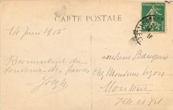 CPA Nice Vue prise du Mont Boron Entree du Port 