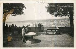 CPA Nice Promenade du Chateau 