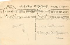 CPA Vichy Allier Le Casino 