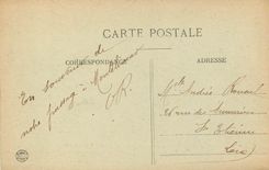 CPA La Drome Illustree Montelimar Jardin public vue prise du Rond Point 